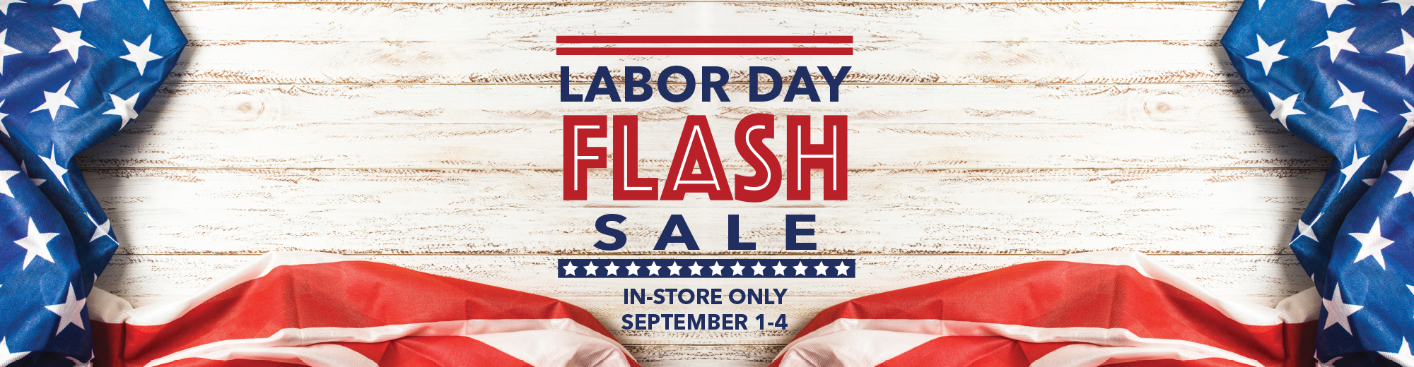 Labor Day Flash Sale
